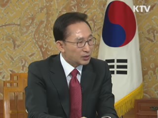 이 대통령 "北에 좋은 기회, 변화 보여줘야"