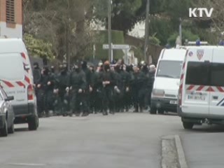 프랑스, 연쇄 총기난사 용의자 사망