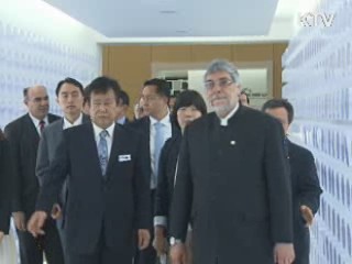 파라과이 대통령 "4대강, 미래비전 사업"