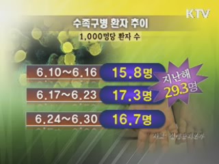 수족구병 유행…환자 97% 영유아