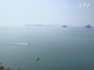 한려해상 절경 간직한 '바다 백리길'