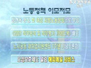 노동정책 이모저모