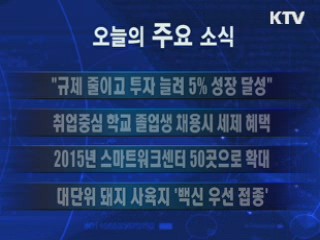 이 시각 주요소식(단신)
