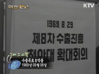 수출목표 8억불(69')