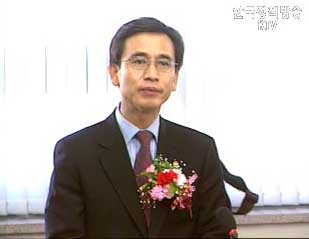 유시민 복지부장관 노인회관 방문