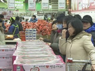 설 성수품 등 40개 품목 물가 '매일 점검'