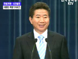 노무현 대통령 특별기자회견