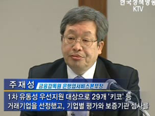 '키코' 피해기업 지원 본격가동