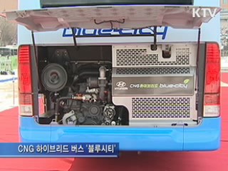 차세대 천연가스 버스 '블루시티' 출시