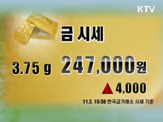 증시정리 환율 금시세