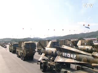 현무3·스파이크 미사일…'첨단무기' 공개