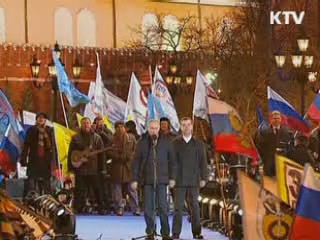 이 대통령, 푸틴 러시아 대통령 당선인에 축전