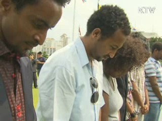 6.25 참전용사 후예들 UN공원 참배