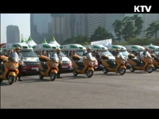 '119 오토바이 구급대' 실전 배치