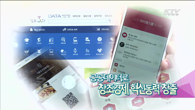 공공데이터로 창조경제 혁신동력 창출 [맞춤행정서비스 정부3.0]