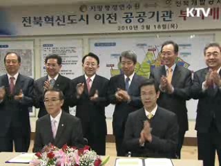 지방연수원 부지매입, 혁신도시 본격화