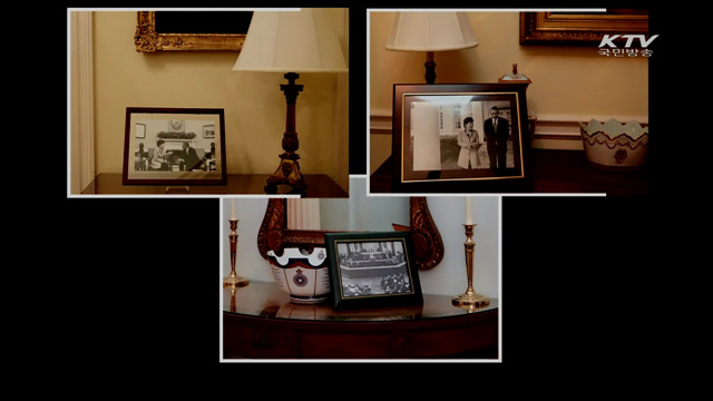 미 영빈관에 박 대통령 사진 상시 전시