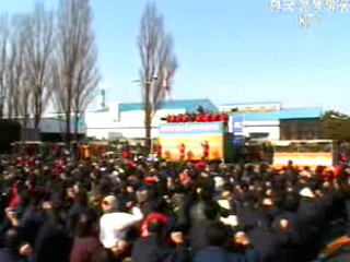 이상수 노동부 장관, 현대차 공권력투입 시사