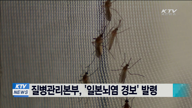 질병관리본부, '일본뇌염 경보' 발령