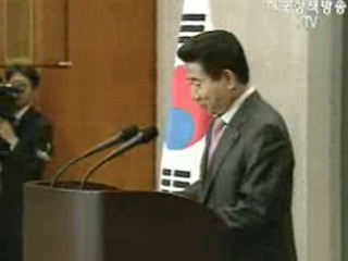 청와대 입장 시작부터 타결까지