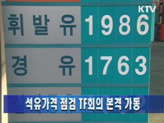 석유가격 점검 TF회의 본격 가동