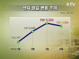공공비축쌀 4만7천원…작년 수준 유지