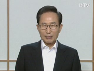 이 대통령, 런던 올림픽 출전 선수단 격려