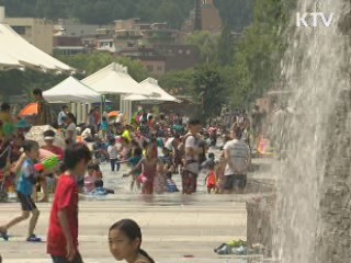 서울 첫 폭염주의보···전국 '가마솥 더위'