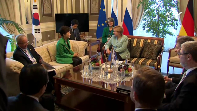 아버지가 눈물 흘린 독일서 '통일대박' 구체화