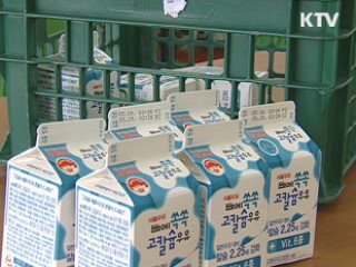 학생 절반 우유급식…중학생 큰폭 증가