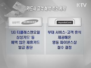 '엄살' 부리며 혜택 줄이는 카드업계