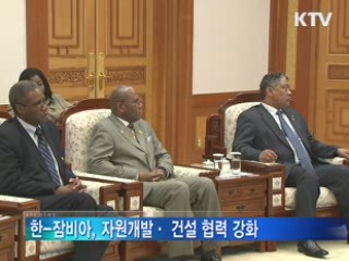 한-잠비아 정상 "자원개발 긴밀 협력"
