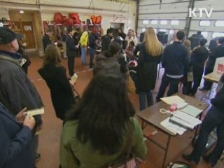 미국 대선, 오바마 '재선 성공'