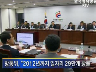 방송통신 일자리 29만개 창출