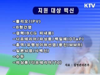 예방접종, 민간병원 이용시에도 30% 지원