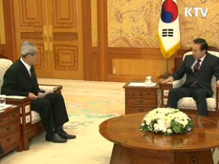 이 대통령 "진정성 갖고 대화로 풀어야"