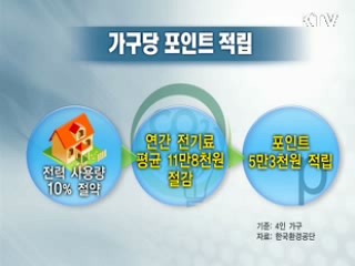 '녹색포인트' 적립 100만가구 넘었다