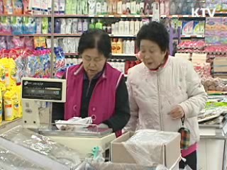 1월 일부 생필품 가격 지난해 10월보다 하락