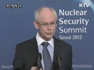 이 대통령, 24차례 양자회담…"발사 철회" 공감대