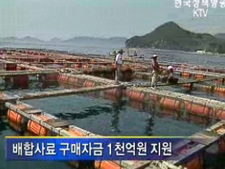 양식어가 사료자금 1천억원 지원