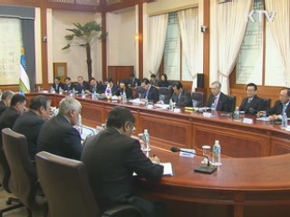 한-우즈벡 정상회담…에너지 자원 협력 강화