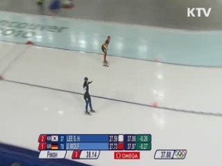 빙속, 금빛질주에 국민들 열광