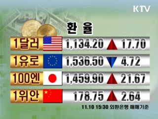 증시정리 환율 금시세