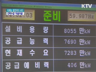 어제 '관심' 단계 발령 피해···오늘도 위기
