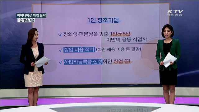 아이디어 창업으로 취업 타파! 1인 창조기업! [정책 공감]
