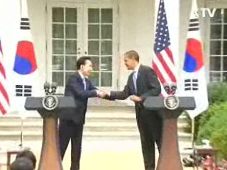 한미정상, 한미 현안 심도 있게 논의