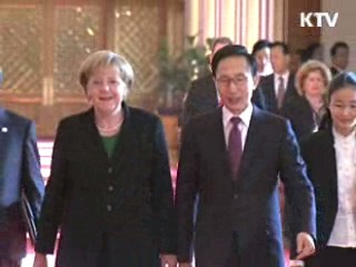 영·독 정상… "중국 동참 요구 할 것"