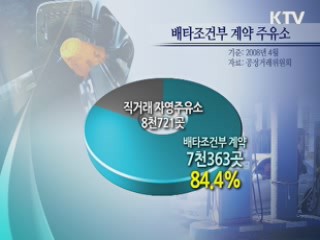 주유소 열 중 여덟 '배타적 공급계약'
