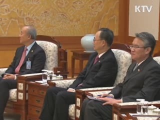 이 대통령 "北, 개방·비핵화에 중국 역할 해 달라"