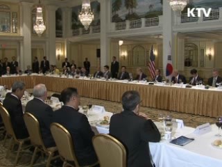 이 대통령, 美 CEO에 투자 요청